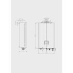Calentador gas estanco FAGOR FEE-12 NOX gas natural 12L - Imagen 3